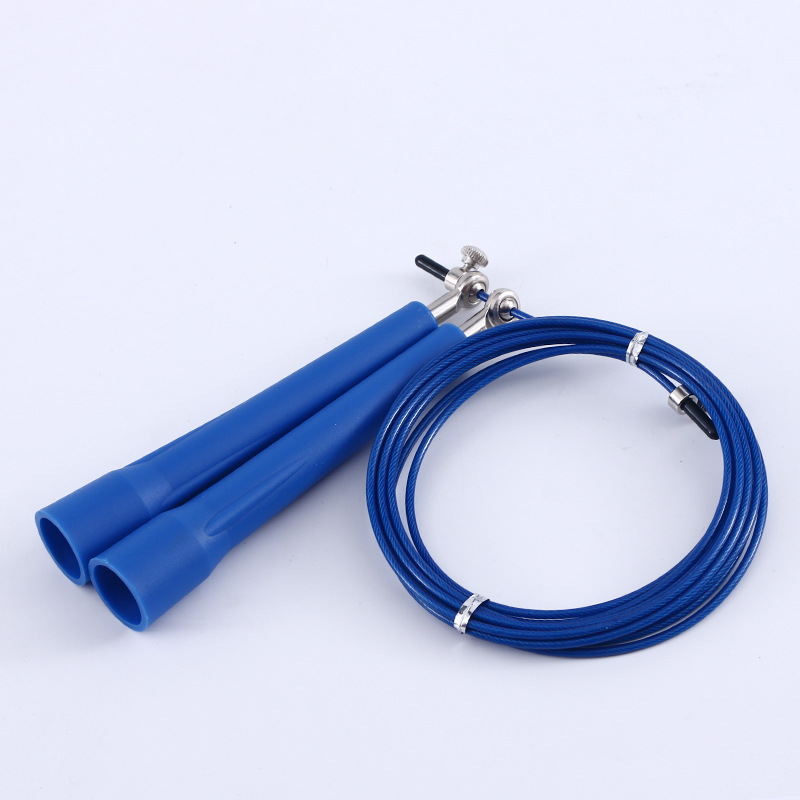 Aluminum alloy skipping rope plastic handle universal bearing skipping rope Amazon racing steel wire adult skipping rope sporting goods