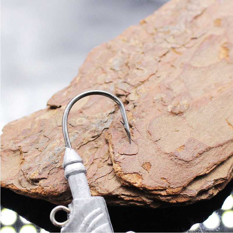 Beizheng Luya Fish Lead Hook Simulation Attack 3.5g-33g Luminous Powder Sea Bass Carabusa Hook