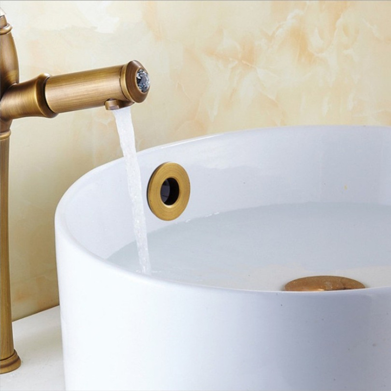Basin Overflow Port Decorative Cover Basin Wash Basin Overflow Hole Fittings Washbasin Overflow Hole Cover Decorative Cover Fine Copper