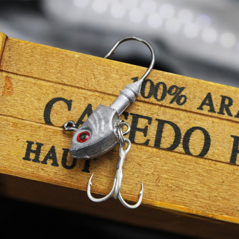 Beizheng Luya Fish Lead Hook Simulation Attack 3.5g-33g Luminous Powder Sea Bass Carabusa Hook