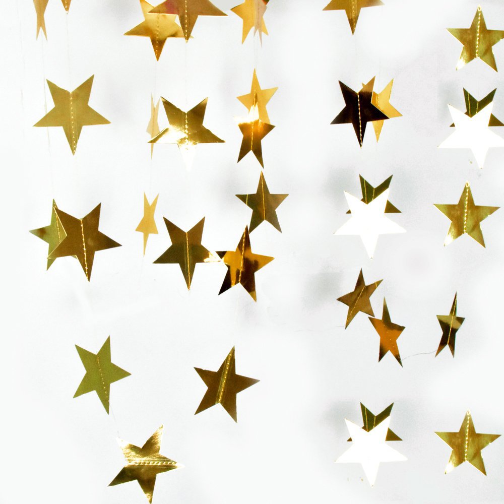 Room Decoration ins Style Star Flower Wedding Decoration Five-pointed Star Flower Flower Birthday Party Layout Flag