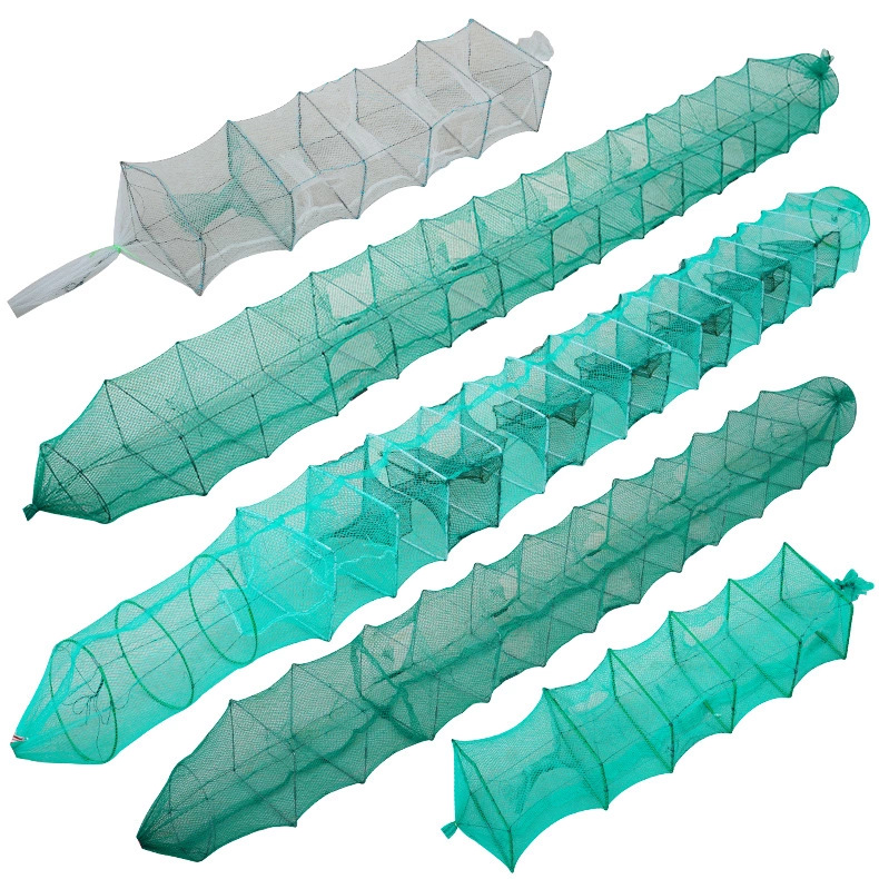1 to 20 meters shrimp cage fishing net fishing net shrimp cage fish cage Loach ricefield eel lobster net breeding Net Wholesale