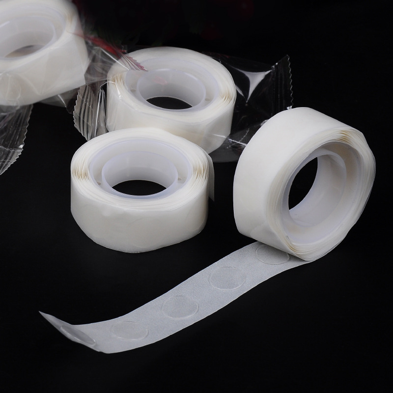 Wholesale wedding birthday party supplies balloon glue point stickers transparent bags of Dot glue double-sided tape 1 roll 100 points