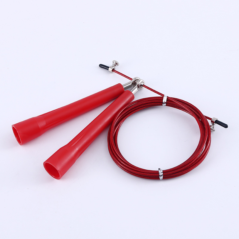 Aluminum alloy skipping rope plastic handle universal bearing skipping rope Amazon racing steel wire adult skipping rope sporting goods
