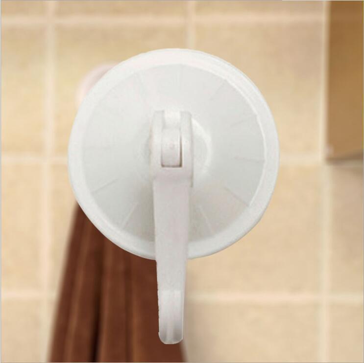 Bathroom Wall seamless hook non-perforated suction cup hook door back creative hook clothes single hook 14g