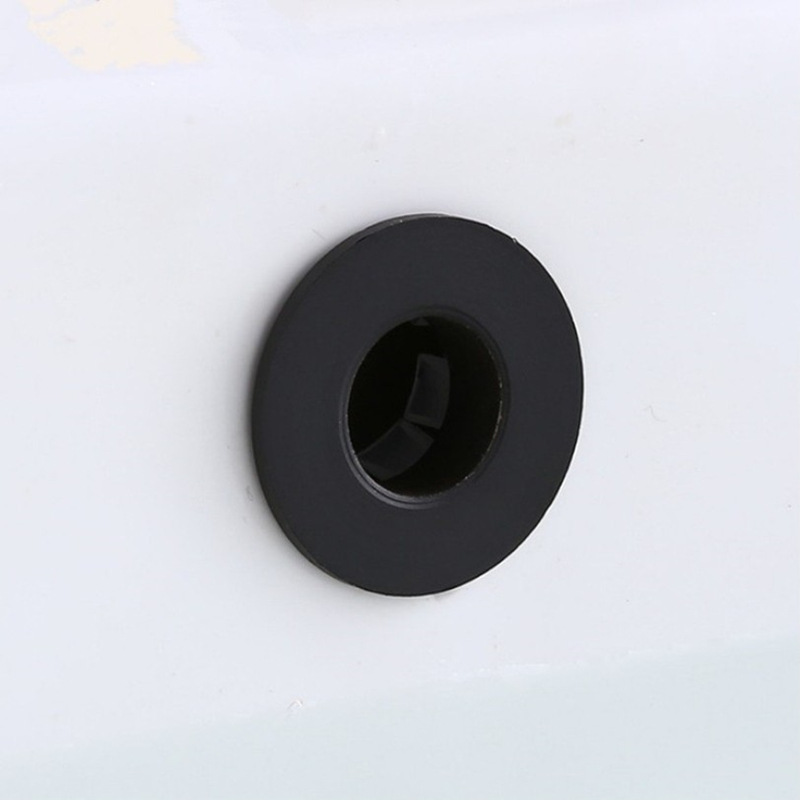 Basin Overflow Port Decorative Cover Basin Wash Basin Overflow Hole Fittings Washbasin Overflow Hole Cover Decorative Cover Fine Copper