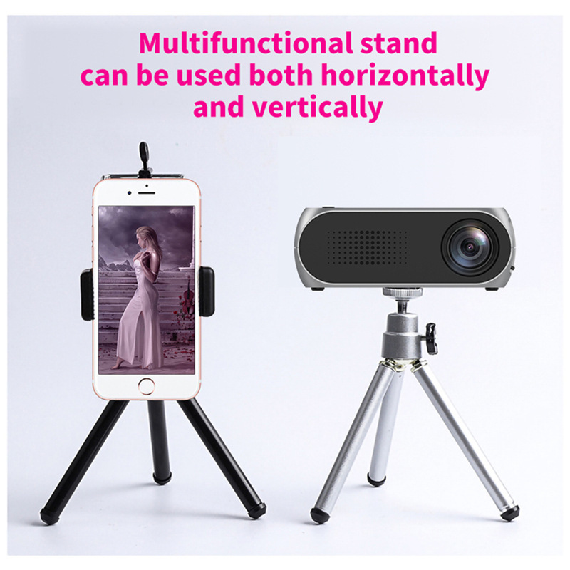 Portable home projector tripod projector mobile phone mini bracket camera 6.0 triangle bracket