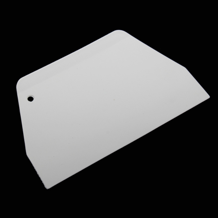 small size Trapezoidal Scraper Plastic Scraper White affordable Large Size Rice Bowel Scraper Scraper Ayman House Baking Utensils