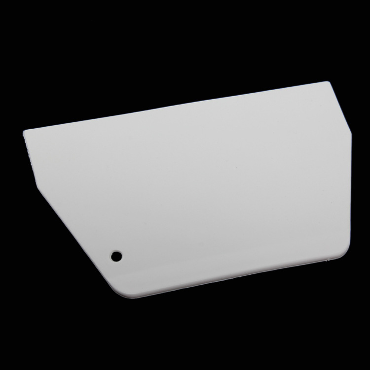 small size Trapezoidal Scraper Plastic Scraper White affordable Large Size Rice Bowel Scraper Scraper Ayman House Baking Utensils