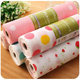 Japanese home fresh printing waterproof multi-functional non-slip placemat can be cut moisture-proof mildew-proof anti-fouling cabinet mat