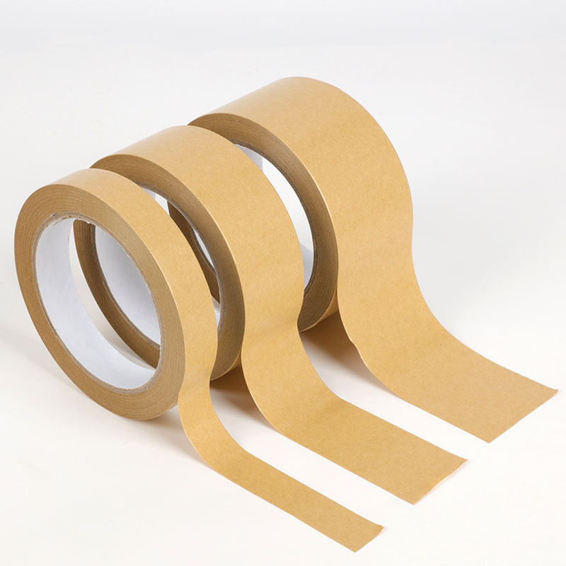 Water-free kraft paper tape sealing Kraft paper tape photo album photo frame Kraft paper tape wholesale