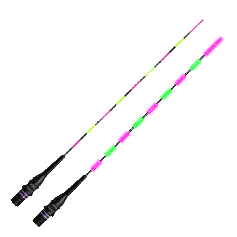 Electronic Floating Luminous Floating Tail Fishing Floating Accessories Bite Hook Color Changing Day and Night Dual-use 7-mesh 9-mesh Fish Floating Spare Tail