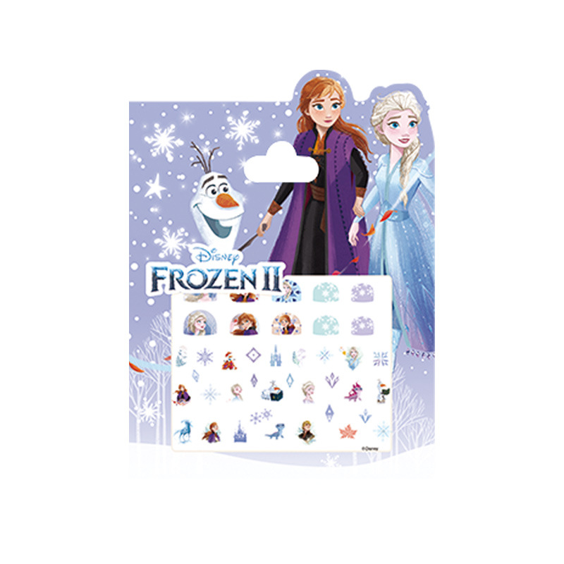 Mickey Princess Frozen children nail stickers baby pregnant women safety nail stickers tattoo cartoon nail stickers