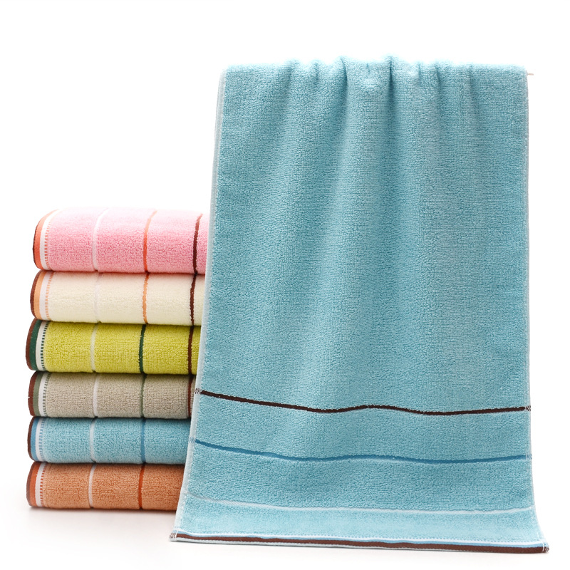 Factory direct cut-off face towel cotton thickened household adult absorbent face towel logo gift wholesale