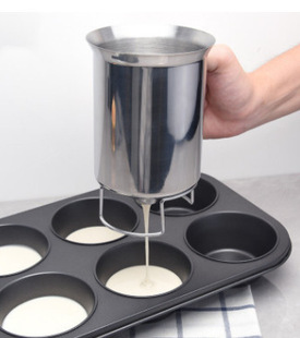 Cross-border Specializes in Explosion Models, Hand-held Stainless Steel Batter Dispenser, Mixing Batter Separator