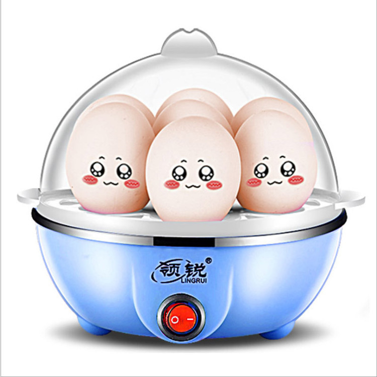 Factory wholesale multi-function egg boiler household stainless steel egg steamer automatic power-off egg steamer small household appliances gifts
