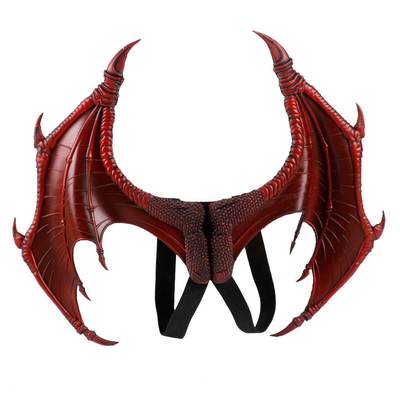 Halloween mardigras Carnival child child costume demon cosplay dragon wings cross border