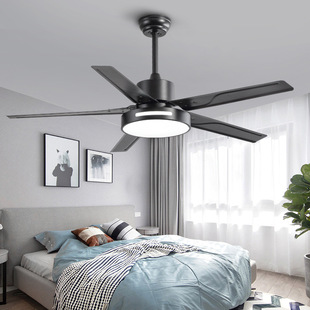 Factory wholesale ceiling lamp dining room fan lamp ceiling lamp living room household iron leaf with lamp electric fan chandelier lamp
