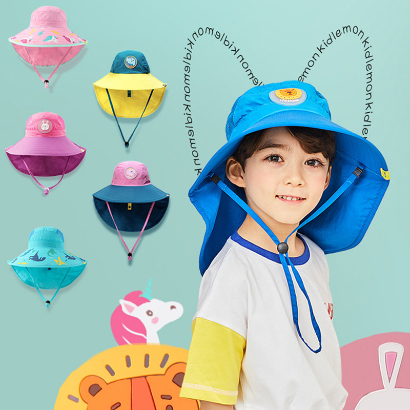 Lemon baby big brim children's hat baby sun hat children sun hat summer children sun hat wholesale