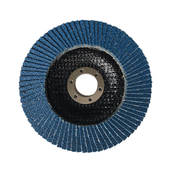 Chrome corundum louvers 125*22 holes 5 inch louvers blue sand plane polishing sheet mesh base polishing sheet