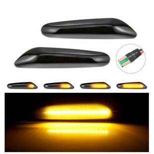 Suitable for BMW BMW1/3/5 series E46 E60E87E90E92X1X3 running water Fender side light side turn signal