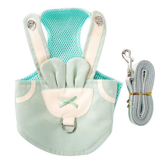 Original cross-border vest dog leash pet chest strap small dog medium dog cat breathable dog walking leash