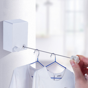 Yuebenjia dormitory punch-free clothesline anti-sagging clothesline dormitory retractable clothesline artifact factory wholesale
