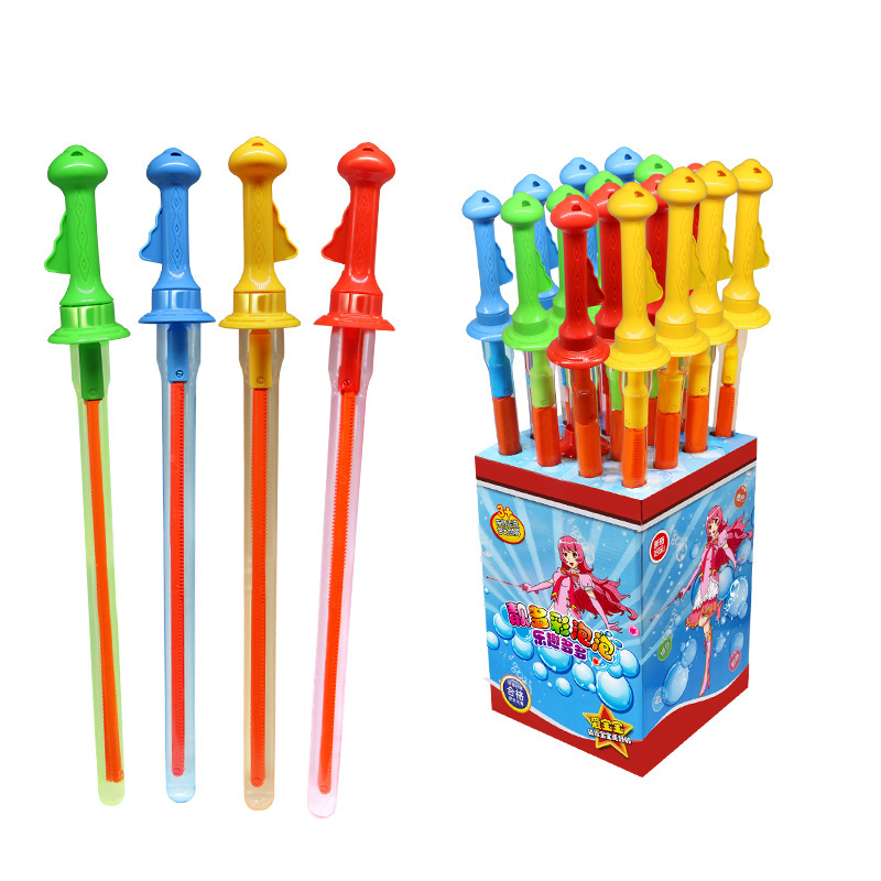 46CM Western Bubble Sword Big Bubble Cartoon Bubble Stick Summer Bubble Toy Park Stall Toy Wholesale