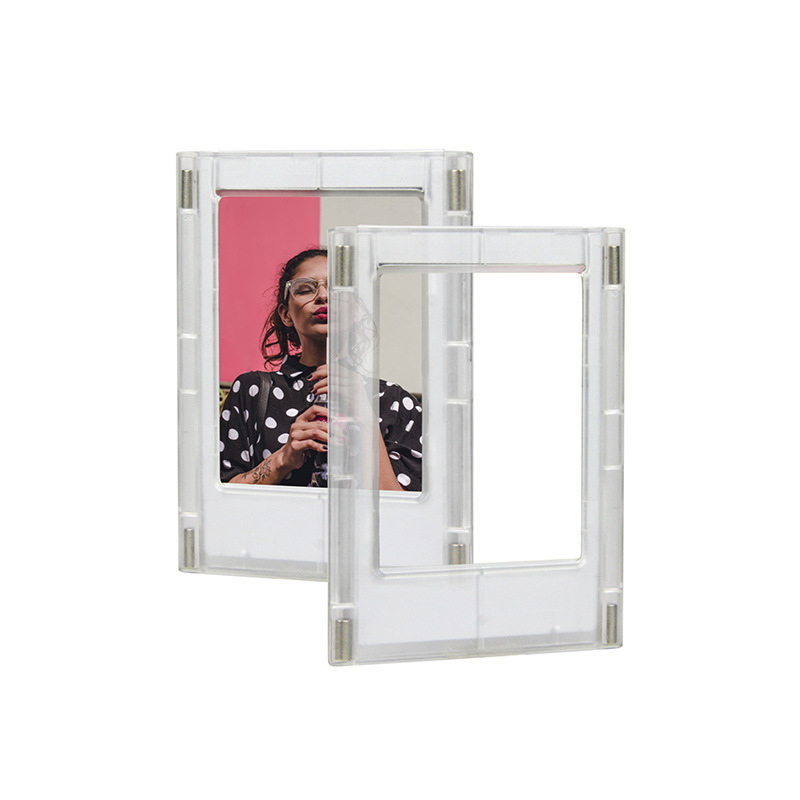 General 3 Inch Magnetic Photo Frame Amazon Hot Creative DIY Variety Combination Plastic Magnetic Photo Frame