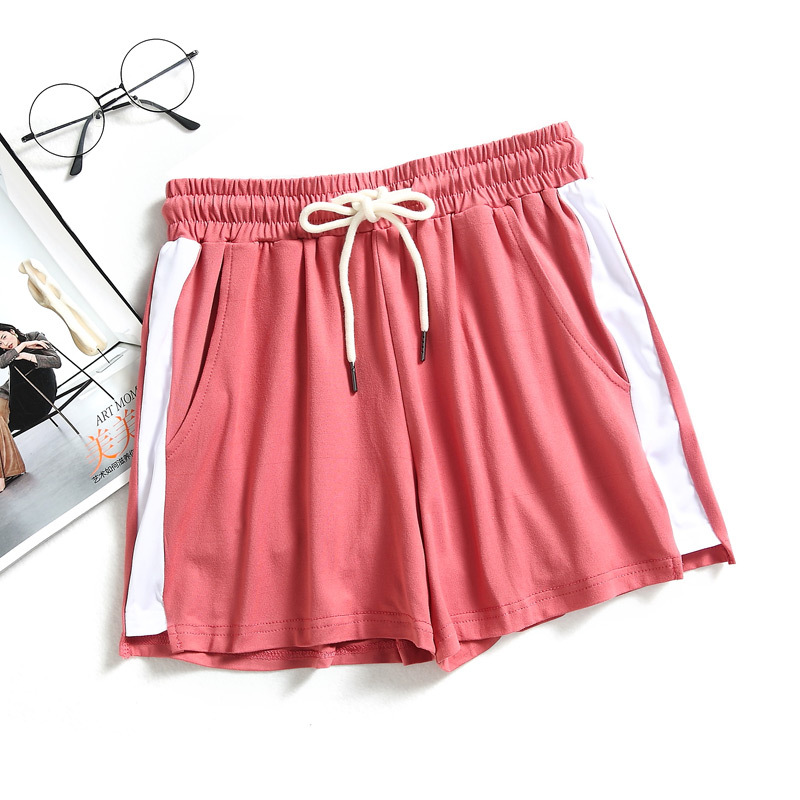 Sports Shorts Women's Summer 2021 Casual Fashion Milk Silk Sanding Triple Pants Hot Selling New Korean Style Beach Hot Pants