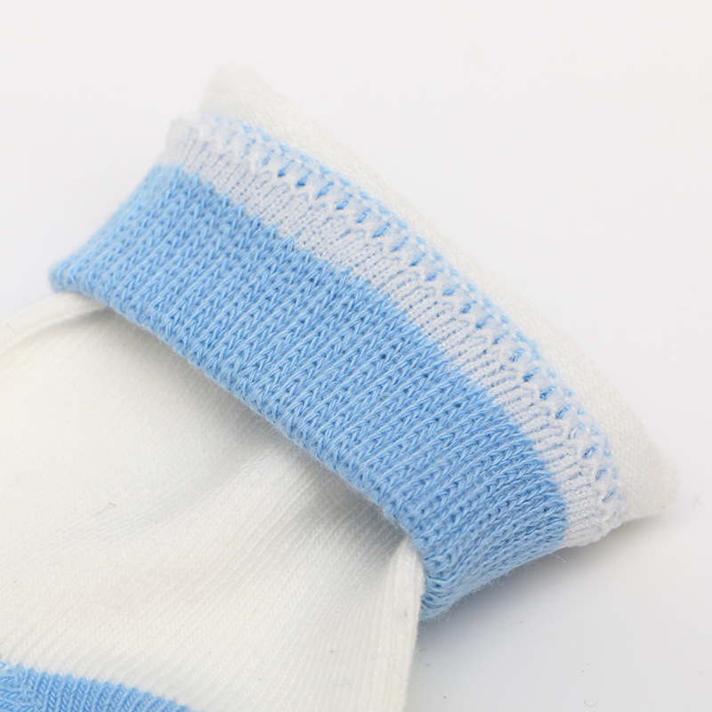 Children's socks spring and autumn girls' cotton socks mid-calf socks Boys student baby cute newborn baby socks short wholesale