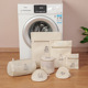 Beige six-piece set (excluding cylindrical bra)