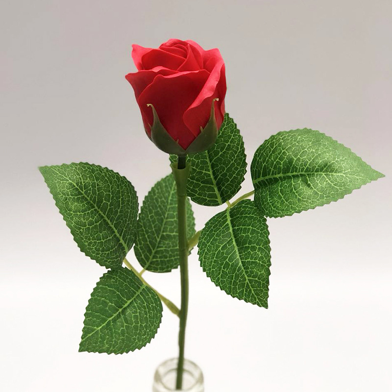 教師の日の巻き縁のバラの石鹸の花の頭の3層の石鹸の花の花束のギフトボックスdiy材料のメーカーは直接販売します。|undefined