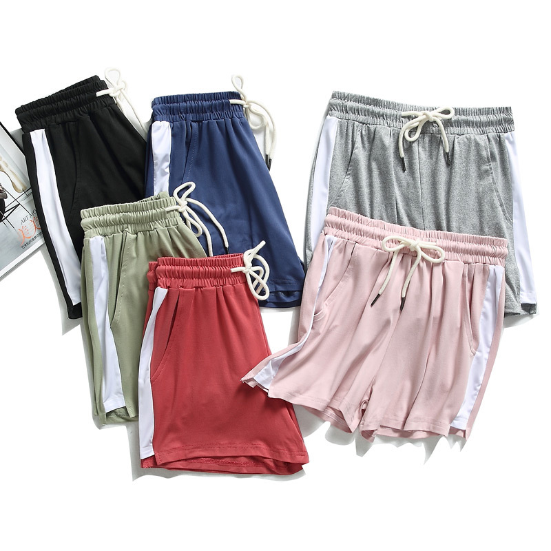 Sports Shorts Women's Summer 2021 Casual Fashion Milk Silk Sanding Triple Pants Hot Selling New Korean Style Beach Hot Pants