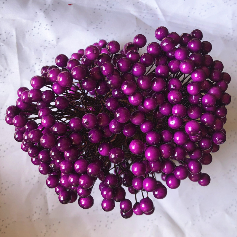 [0.8 simulation foam Berry] Styrofoam Cherry small red fruit peony fruit Christmas accessories (50) factory
