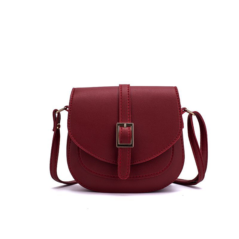 Women's Bag Saddle Bag Simple Korean Style 2024 Fashion Trend Shoulder Bag Crossbody Women's Small Bag Mobile Phone Coin Purse