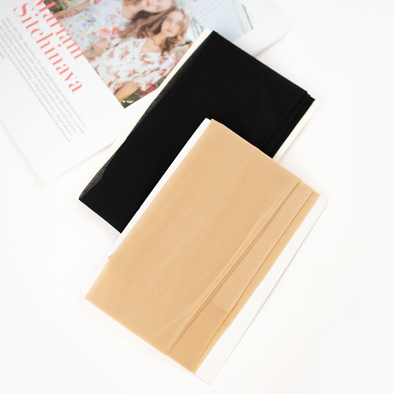 0D ultra-thin black stockings women's invisible super transparent black silk sexy pantyhose summer anti-snagging silk beauty socks_voghion.com