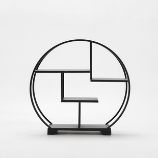 Zisha Pot Bogu Rack Tea Utensils Rack Desktop Iron Duobaoge Tea Room Tea Cup Storage Rack Teapot Tea Set Display Rack