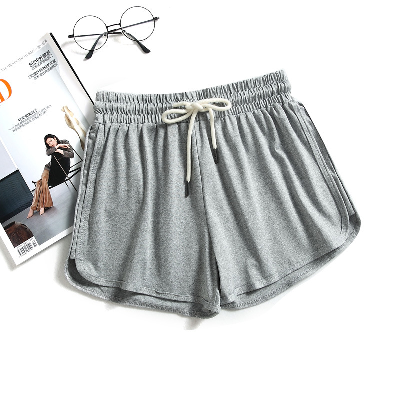 Sports shorts women's summer 2021 casual fashion milk silk brushed shorts hot sale New Korean style beach hot pants