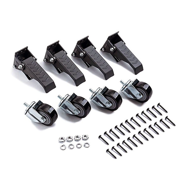 Cross-border for woodworking welders detachable casters DIY table can be lifted table lifting mobile casters