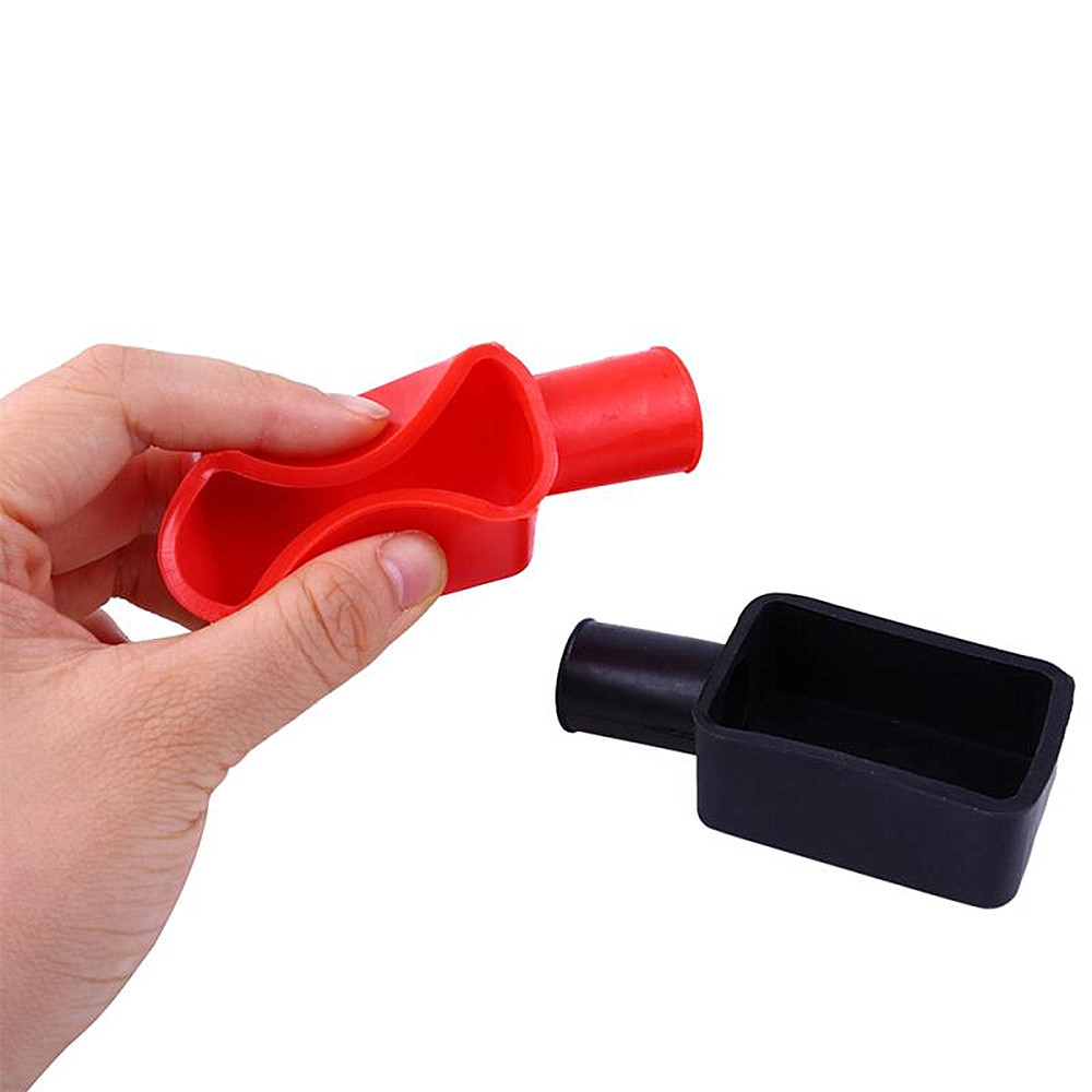 Factory Direct Sales car battery pile Chuck dustproof sheath battery clip protective sleeve terminal protective sleeve