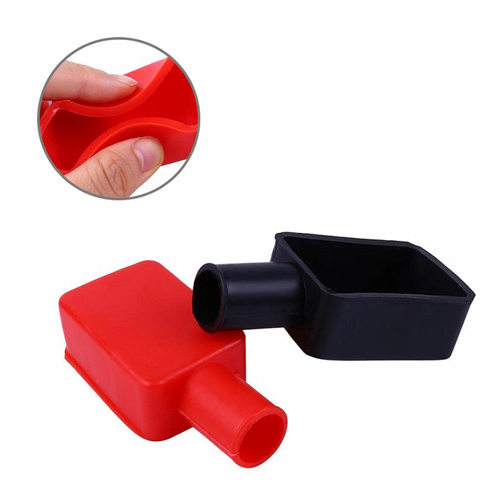 Factory Direct Sales car battery pile Chuck dustproof sheath battery clip protective sleeve terminal protective sleeve
