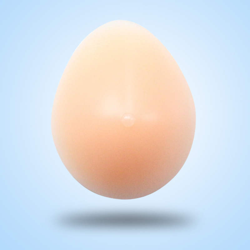 Wholesale 2023 water droplets lengthened thread triangular silicone breast prosthesis after breast surgery a generation of hair