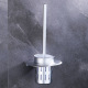 Small tray aluminum cup toilet brush holder [bright sand]]