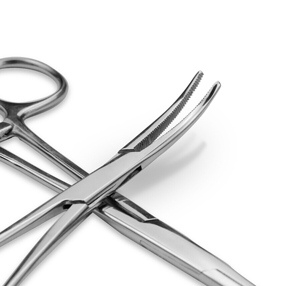 Stainless steel Hemostat pet hair removal pliers fishing hook remover beauty salon cupping pliers surgical operation Hemostat