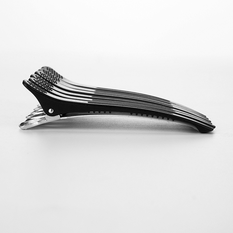 Previous World Hairdressing Traceless Clip Cosmetic Clip Partition Hairdressing Clip Positioning Duckbill Long Chuck Bangs Clip Hairdressing Tools