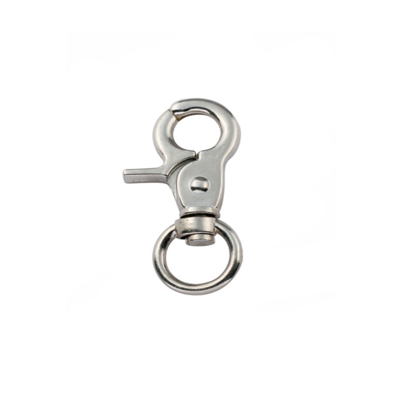 Factory clasp clasp lobster clasp dog clasp key clasp universal buckle luggage clasp 6 points tail crab clasp egg tail wholesale