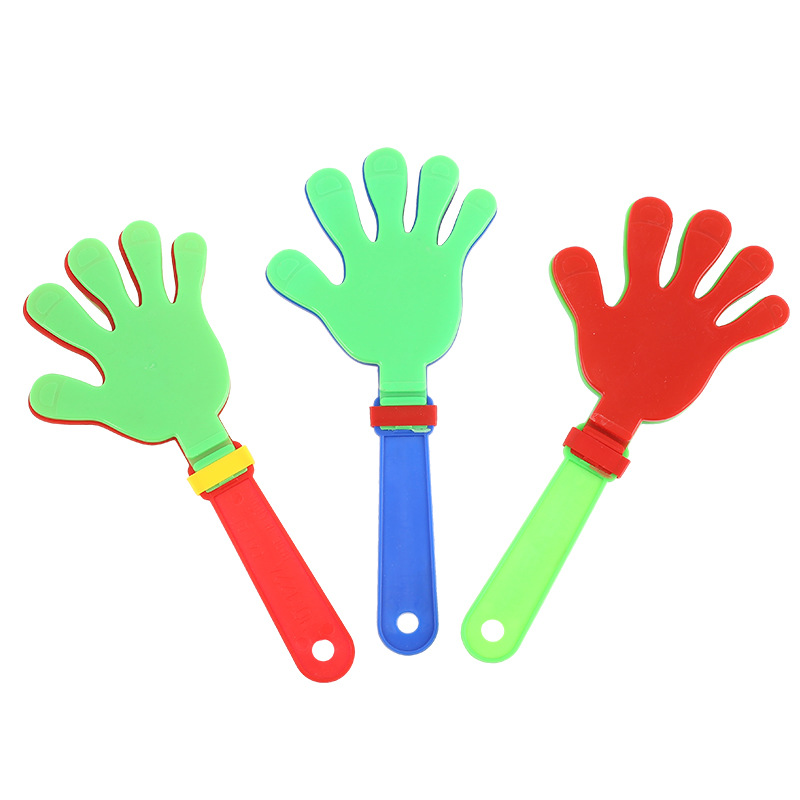 28cm large hand clap clap clap plastic clap clap concert party props wholesale logo