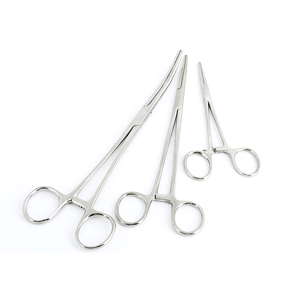 Stainless steel Hemostat pet hair removal pliers fishing hook remover beauty salon cupping pliers surgical operation Hemostat