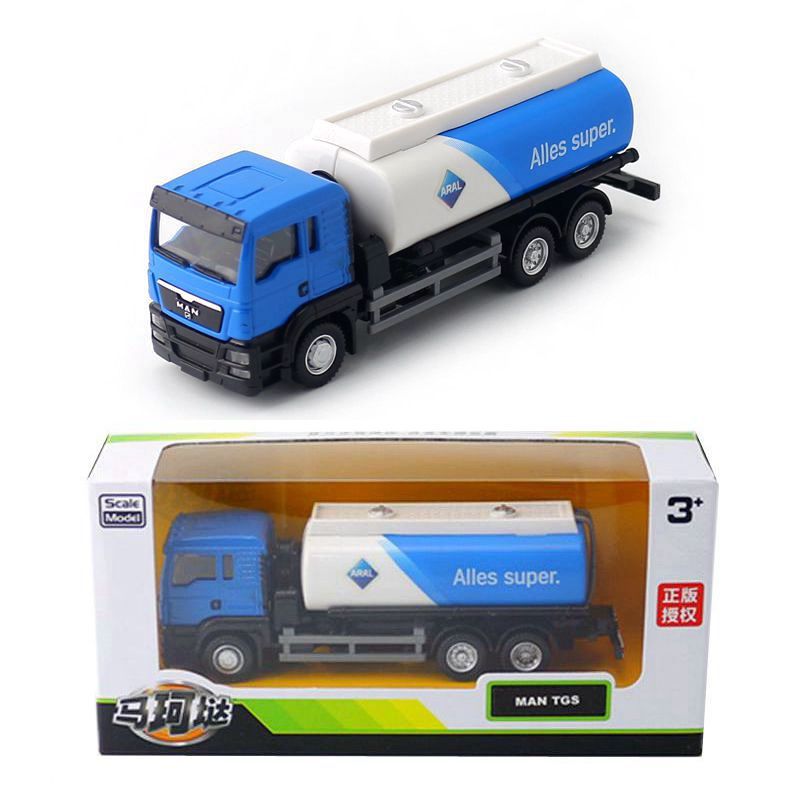 1:64 alloy model Scania Mann engineering truck mixer fire truck container truck